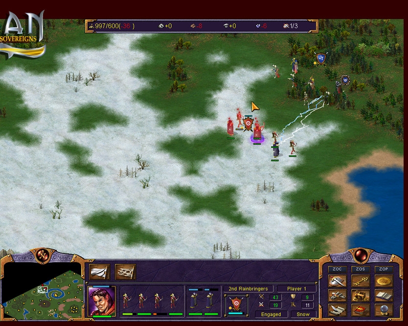 Скриншот из игры Kohan: Immortal Sovereigns под номером 11