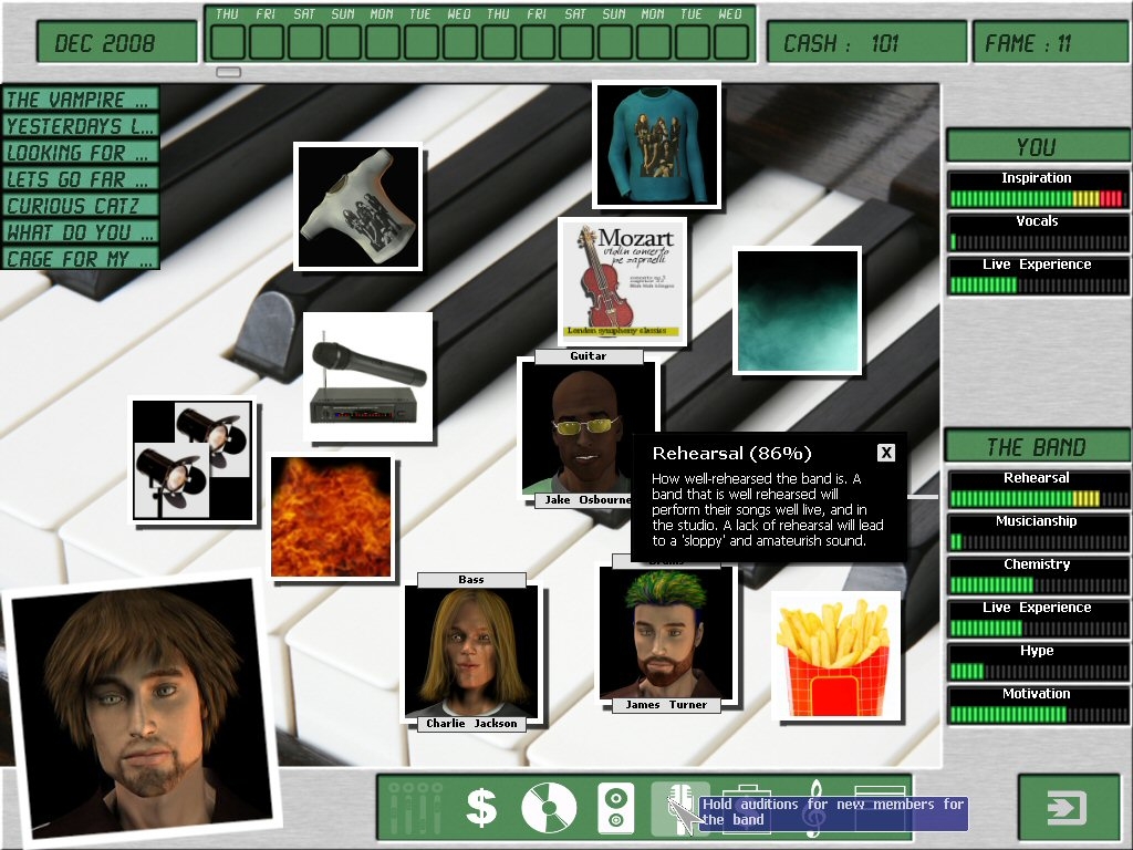 Скриншот из игры Kudos: Rock Legend под номером 2