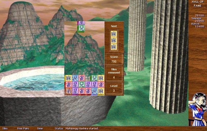 Скриншот из игры Kyodai Mahjongg под номером 24
