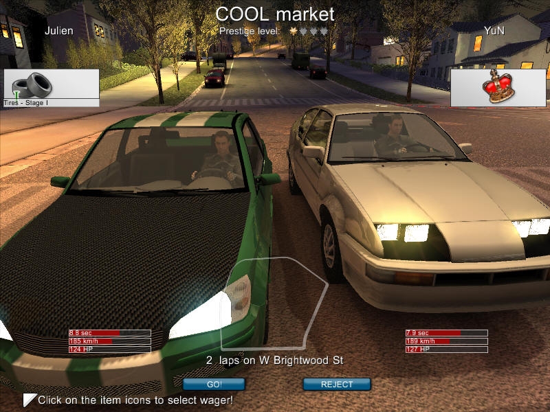 Скриншот из игры LA Street Racing под номером 14