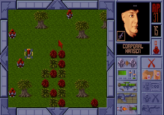 Скриншот из игры Laser Squad под номером 1