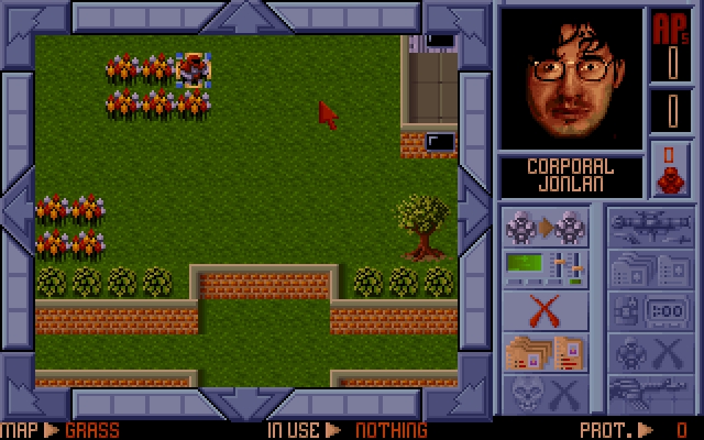 Скриншот из игры Laser Squad под номером 2