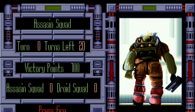 Скриншот из игры Laser Squad под номером 5
