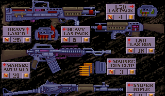 Скриншот из игры Laser Squad под номером 6