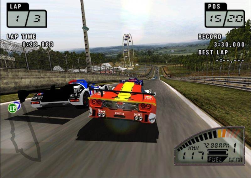 Скриншот из игры Le Mans 24 Hours (2002) под номером 10