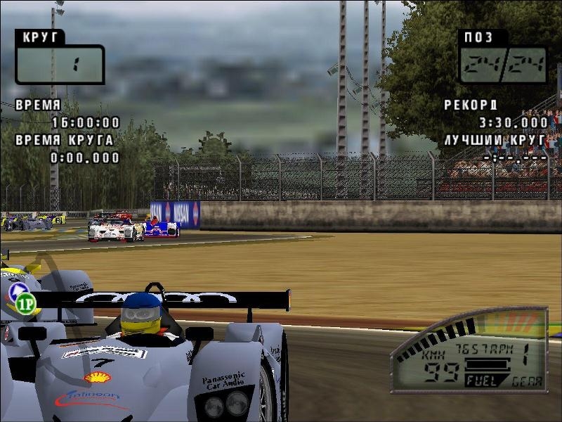 Скриншот из игры Le Mans 24 Hours (2002) под номером 3