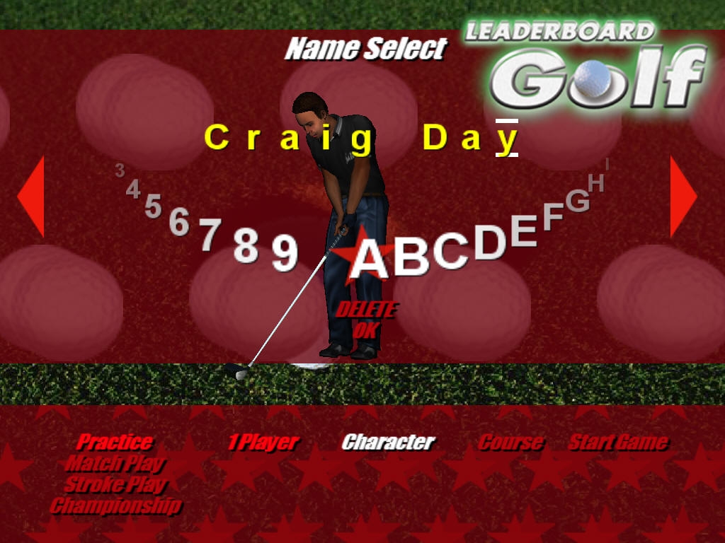 Скриншот из игры Leaderboard Golf под номером 12