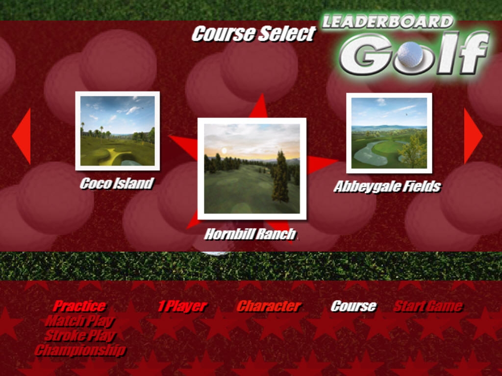 Скриншот из игры Leaderboard Golf под номером 13