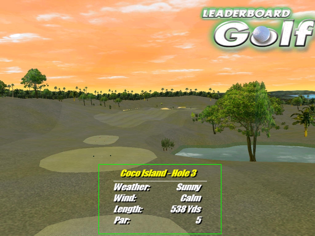 Скриншот из игры Leaderboard Golf под номером 16