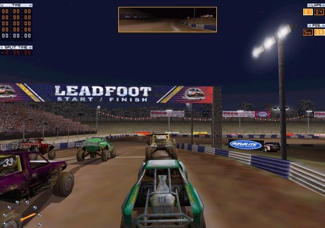 Скриншот из игры Leadfoot: Stadium Off-Road Racing под номером 2