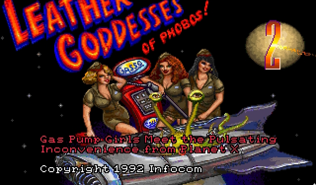 Скриншот из игры Leather Goddesses of Phobos 2: Gas Pump Girls Meet the Pulsating Inconvenience from Planet X под номером 3
