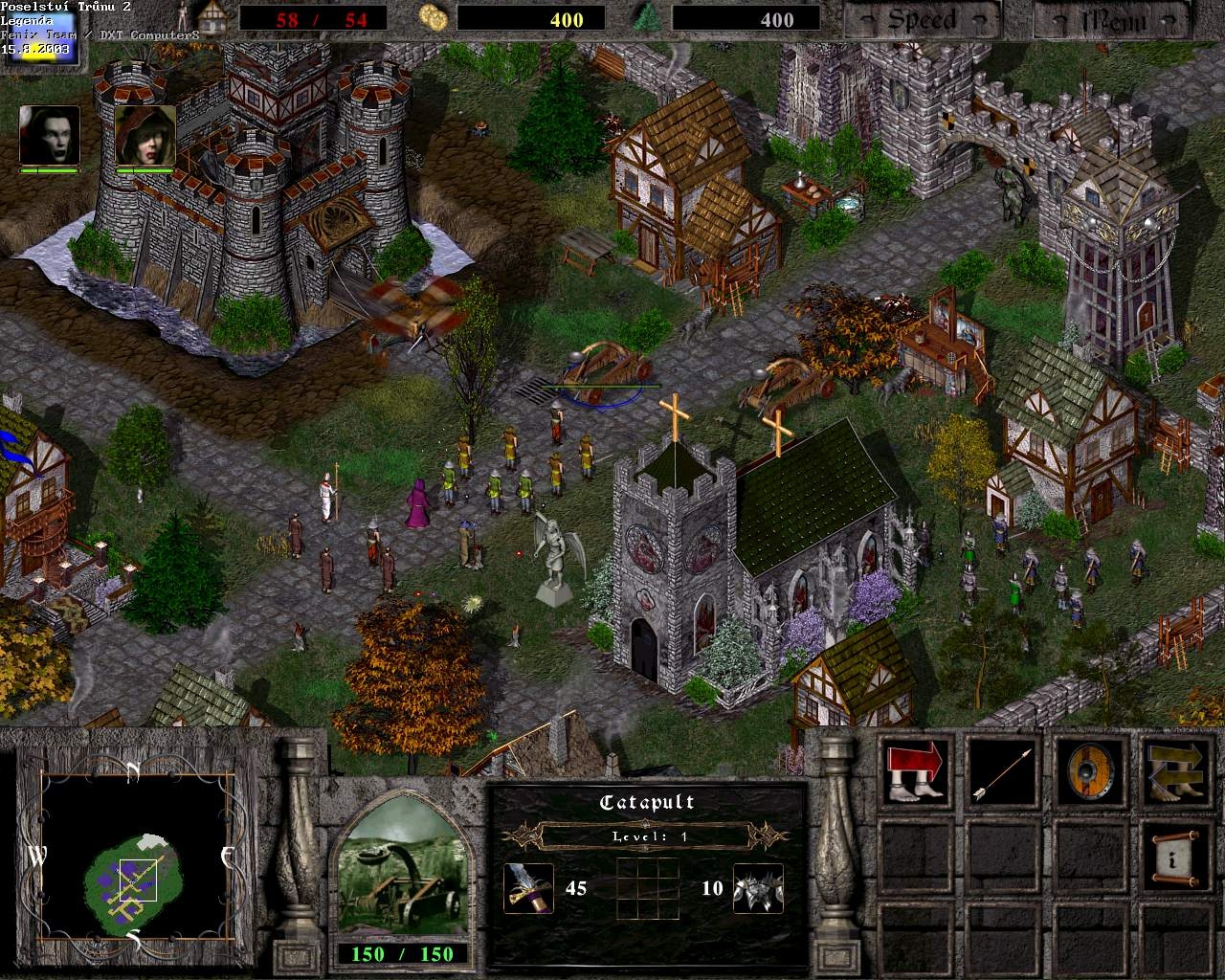 Скриншот из игры Legenda: Poselství trůnu 2 под номером 3