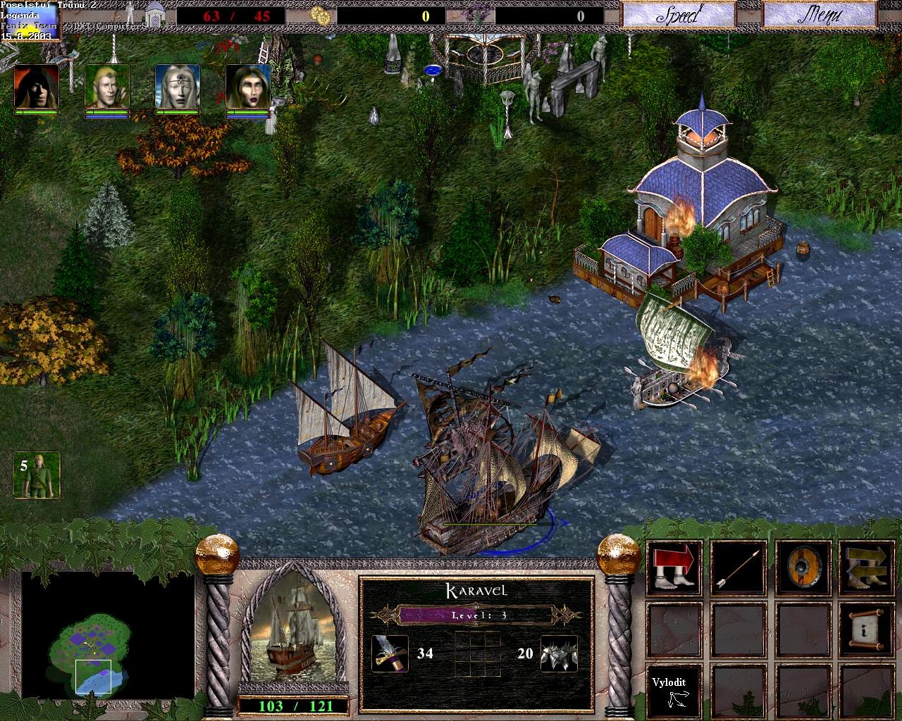 Скриншот из игры Legenda: Poselství trůnu 2 под номером 4