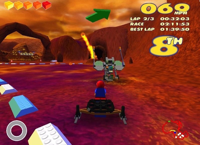 Скриншот из игры LEGO Racers 2 под номером 11