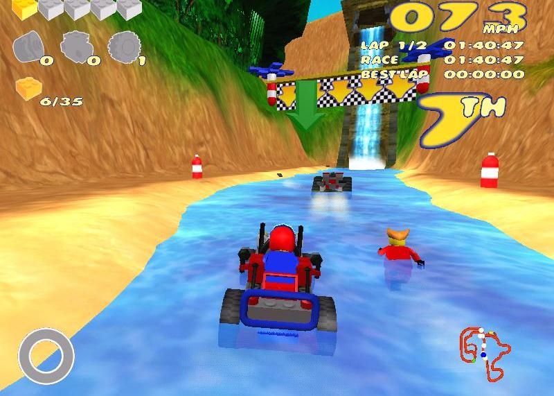 Скриншот из игры LEGO Racers 2 под номером 14