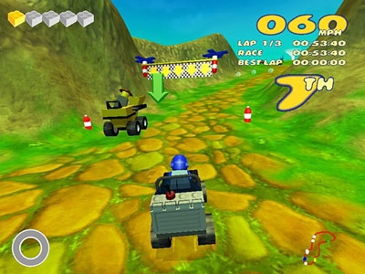 Скриншот из игры LEGO Racers 2 под номером 2