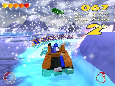 Скриншот из игры LEGO Racers 2 под номером 5