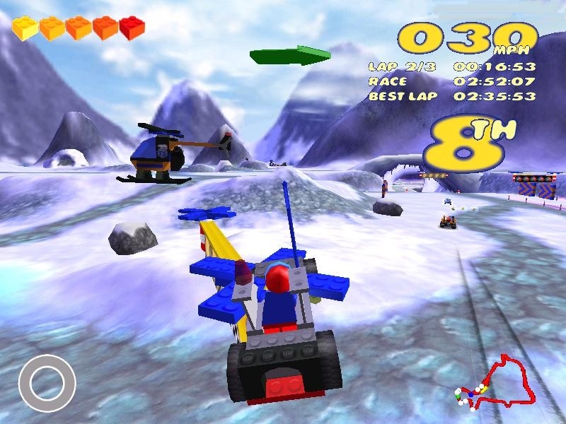 Скриншот из игры LEGO Racers 2 под номером 7