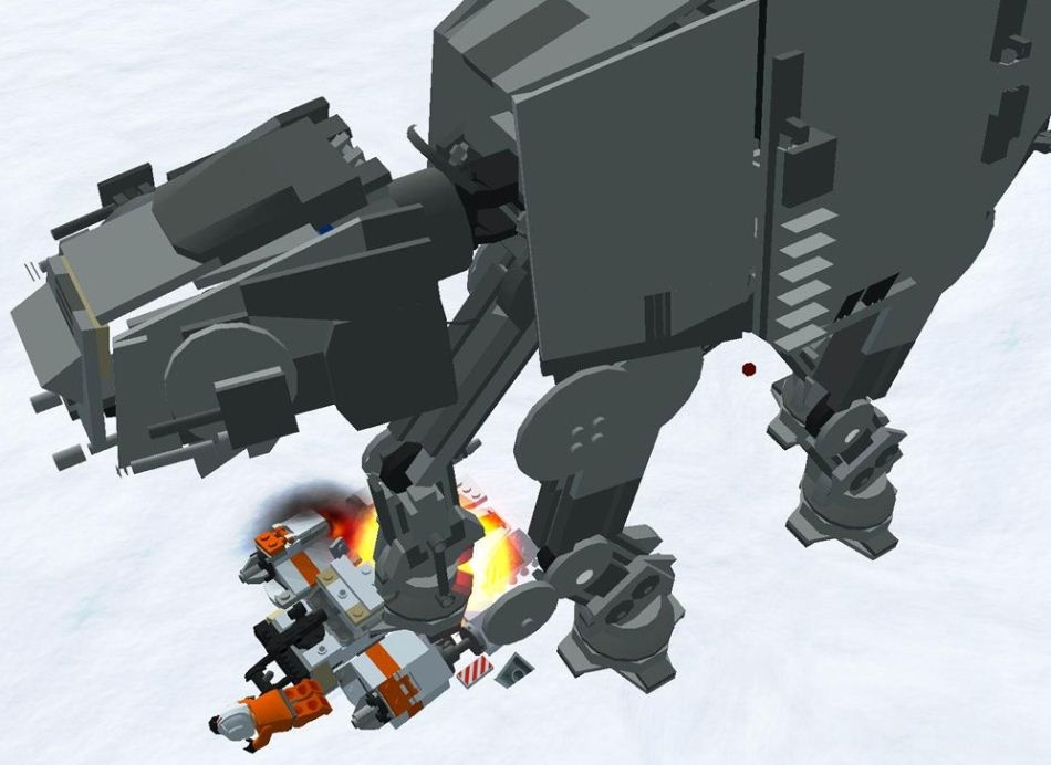 Скриншот из игры LEGO Star Wars 2: The Original Trilogy под номером 34