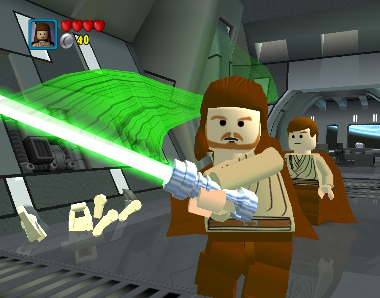 Скриншот из игры LEGO Star Wars под номером 16