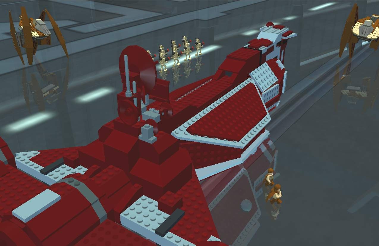 Скриншот из игры LEGO Star Wars под номером 28