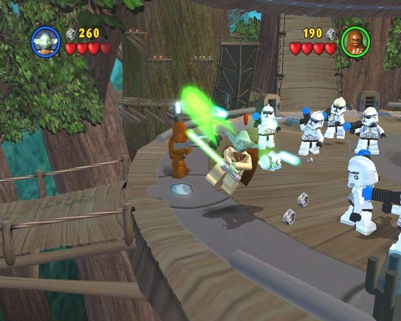Скриншот из игры LEGO Star Wars под номером 4