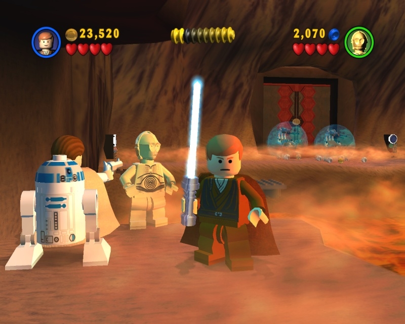 Скриншот из игры LEGO Star Wars под номером 8
