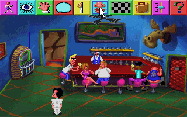 Скриншот из игры Leisure Suit Larry 1: In the Land of the Lounge Lizards под номером 2