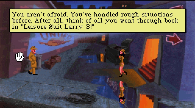Скриншот из игры Leisure Suit Larry 5: Passionate Patti Does a Little Undercover Work под номером 25
