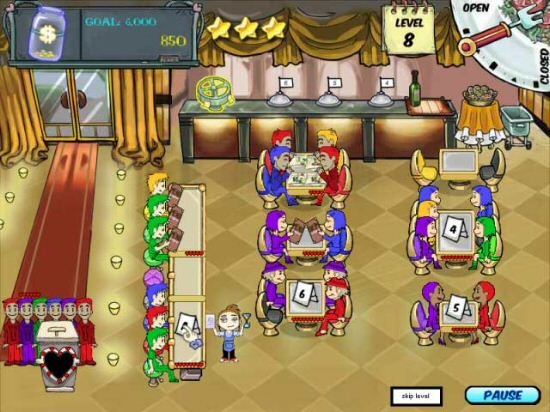 Скриншот из игры Diner Dash под номером 10