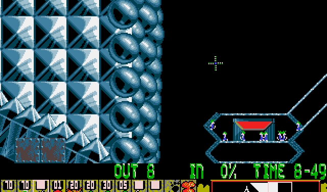 Скриншот из игры Lemmings под номером 15