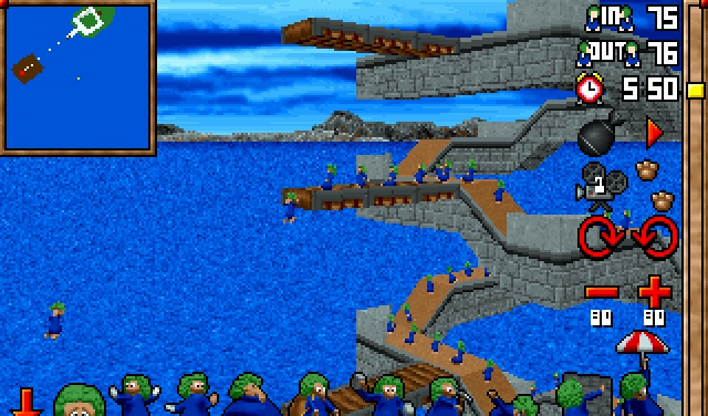 Скриншот из игры Lemmings 3D под номером 3