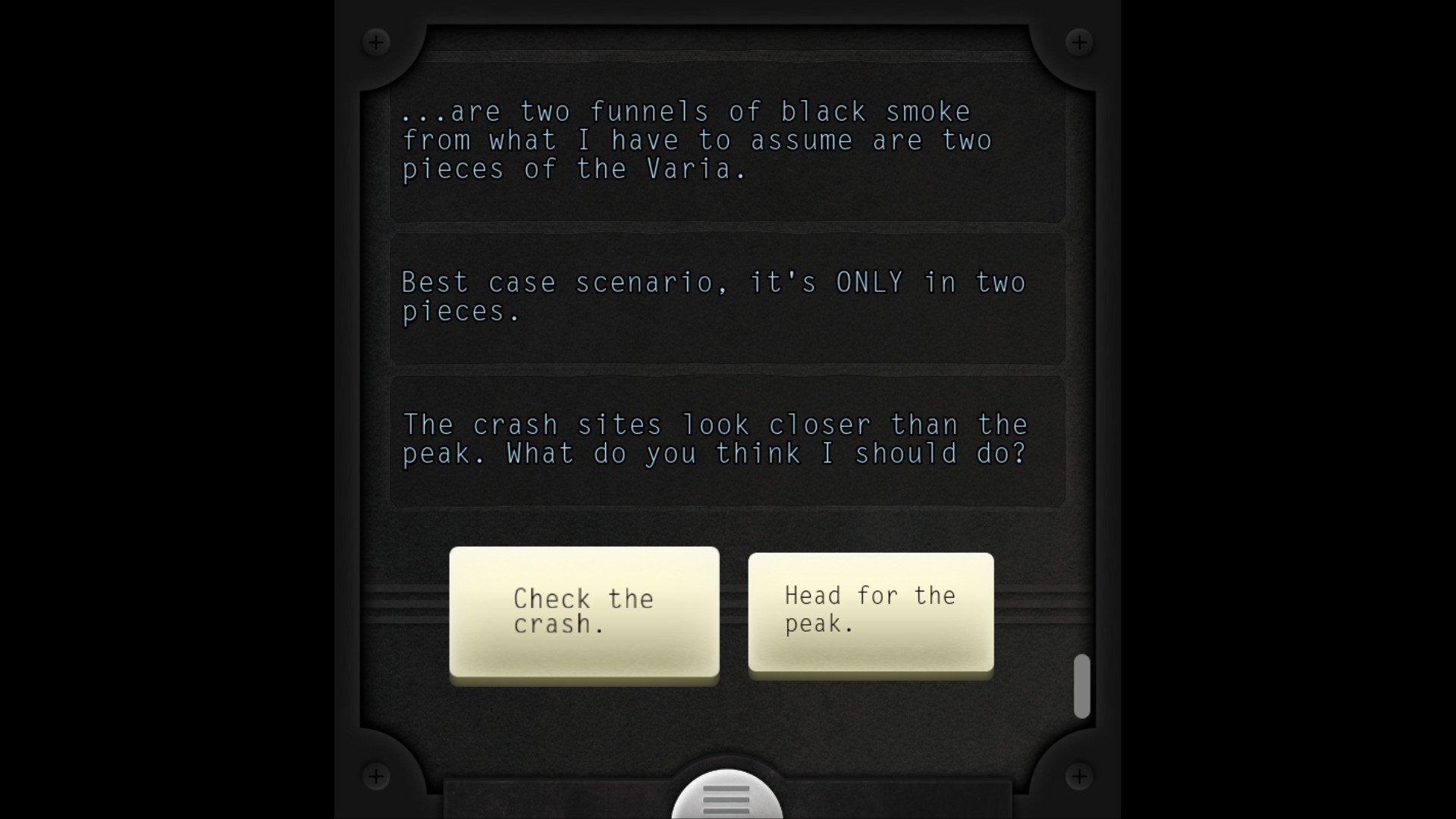 Скриншот из игры LifeLine под номером 3