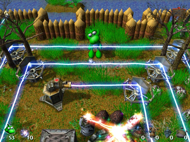 Скриншот из игры Dino and Aliens под номером 1