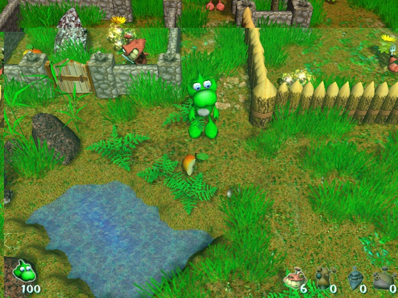 Скриншот из игры Dino and Aliens под номером 3