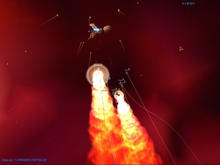Скриншот из игры Homeworld под номером 22
