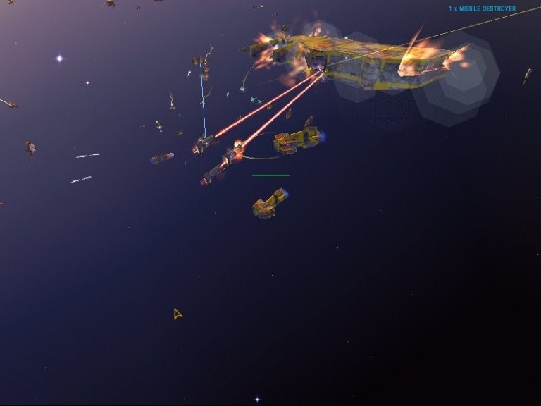 Скриншот из игры Homeworld под номером 42