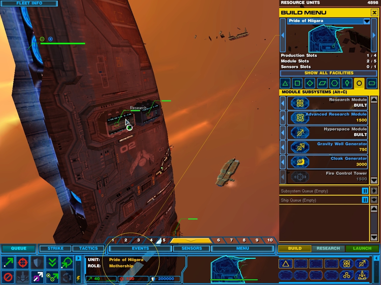 Скриншот из игры Homeworld 2 под номером 12