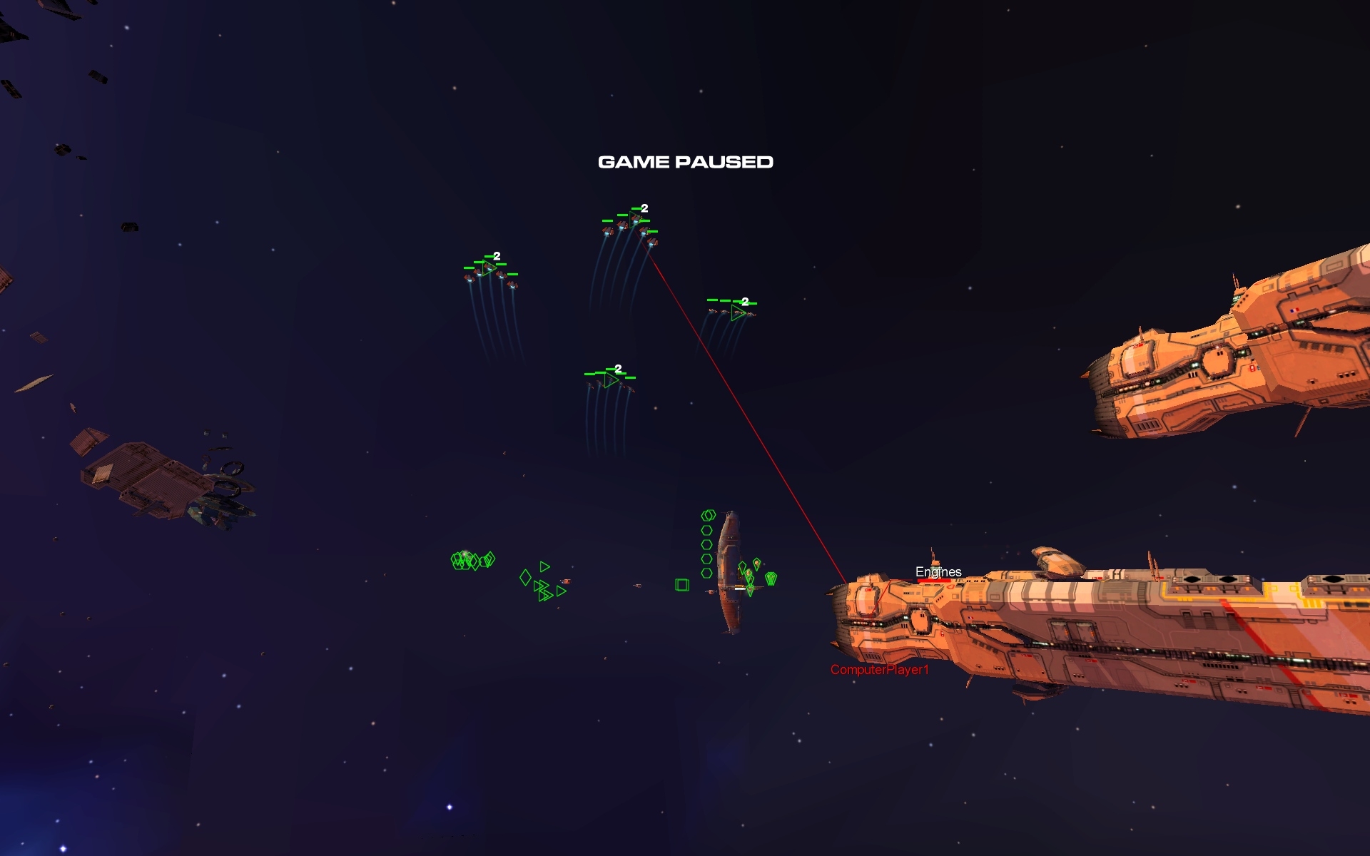Скриншот из игры Homeworld 2 под номером 4