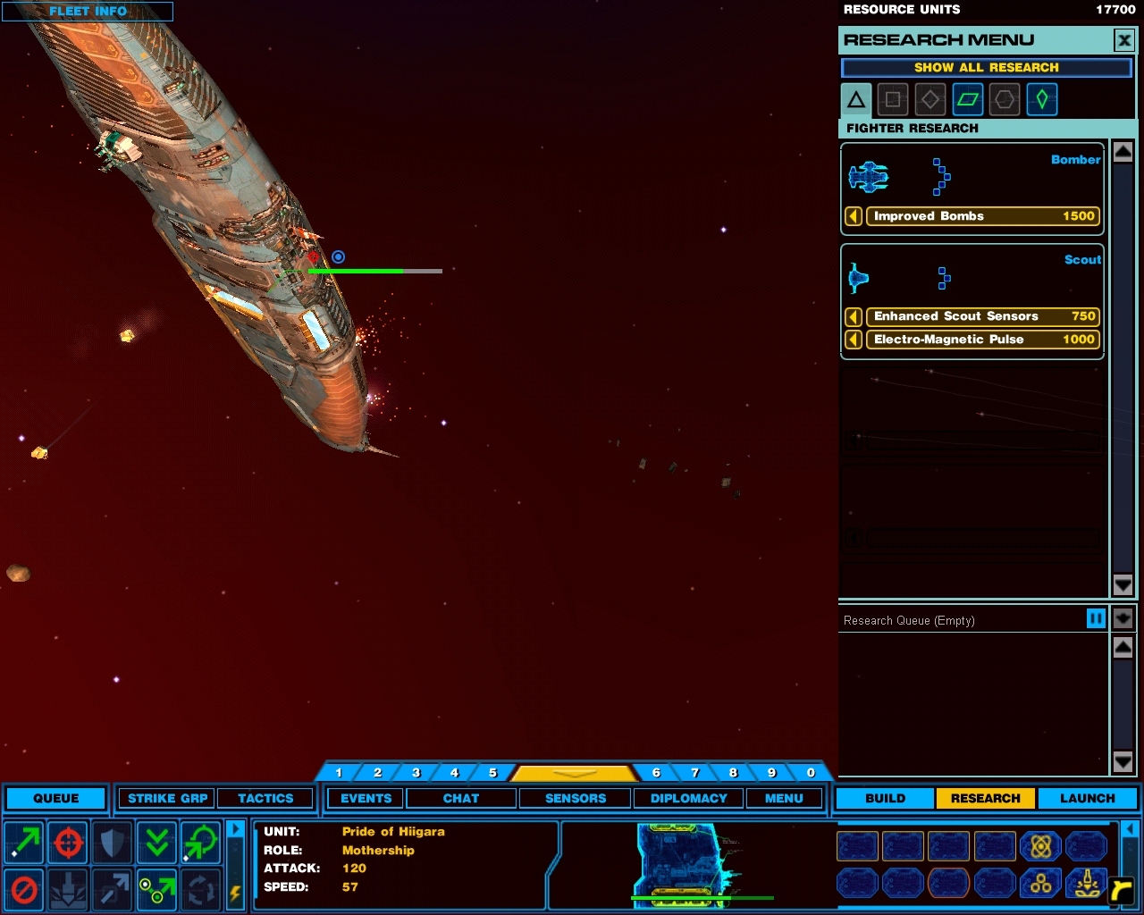 Скриншот из игры Homeworld 2 под номером 7