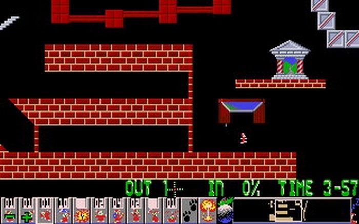 Скриншот из игры Holiday Lemmings 1993 под номером 14