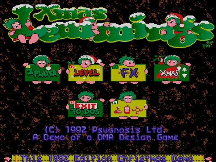 Скриншот из игры Holiday Lemmings 1993 под номером 24