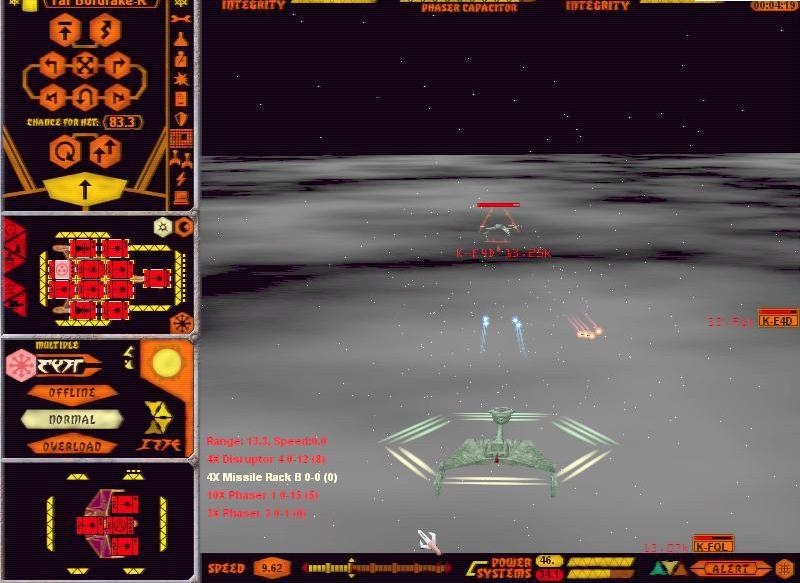 Скриншот из игры Star Trek: Starfleet Command под номером 3