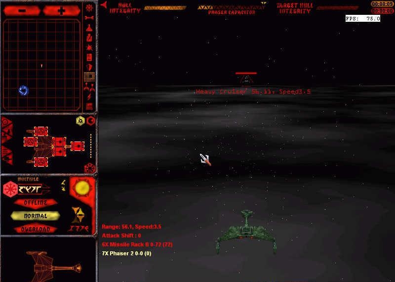 Скриншот из игры Star Trek: Starfleet Command Gold под номером 13