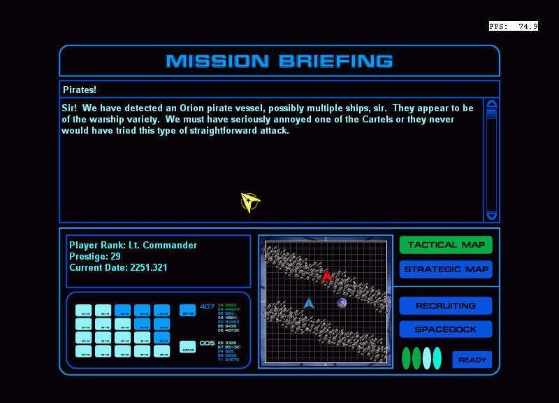 Скриншот из игры Star Trek: Starfleet Command Gold под номером 5