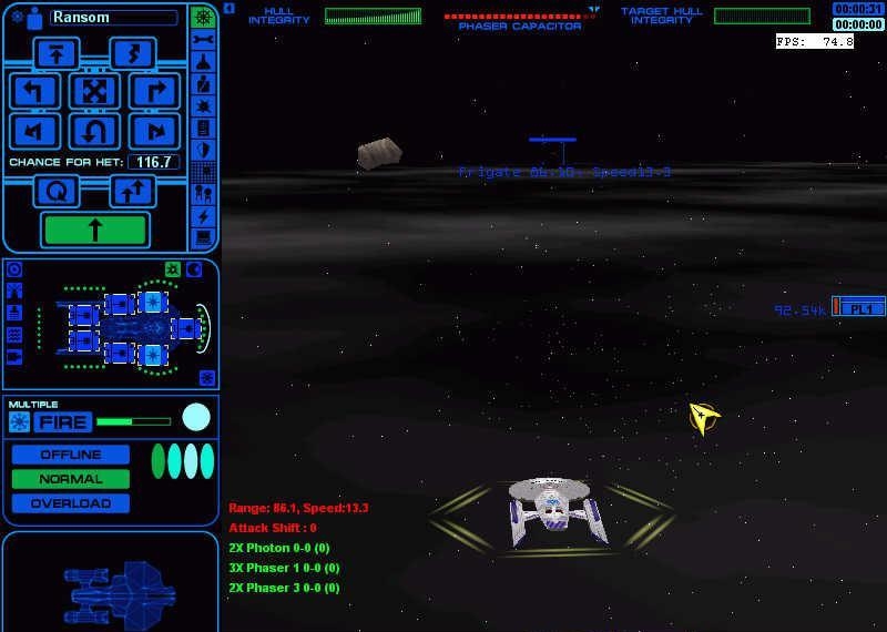 Скриншот из игры Star Trek: Starfleet Command Gold под номером 6