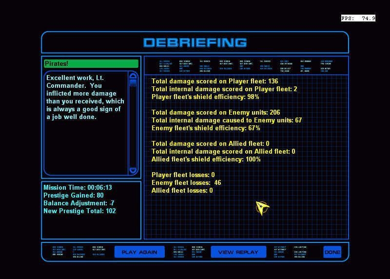 Скриншот из игры Star Trek: Starfleet Command Gold под номером 7