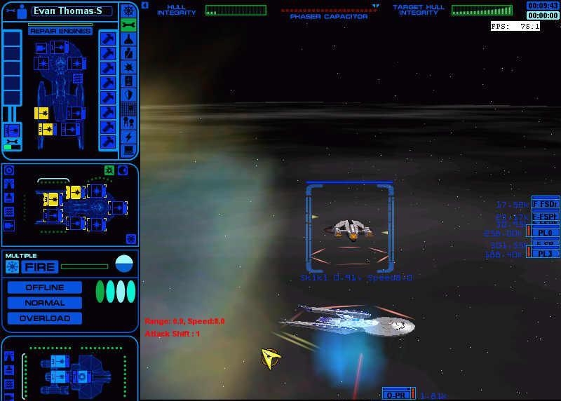 Скриншот из игры Star Trek: Starfleet Command Gold под номером 8