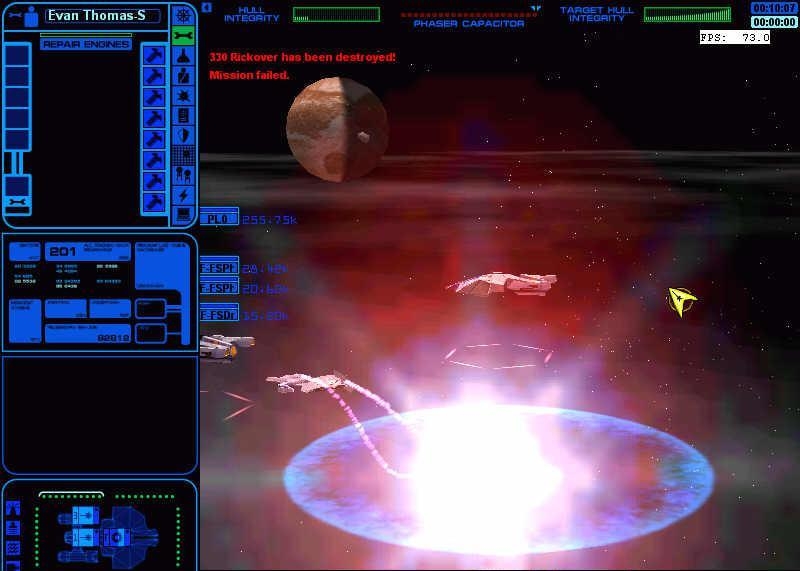 Скриншот из игры Star Trek: Starfleet Command Gold под номером 9
