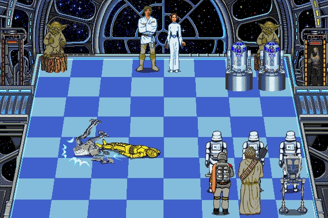 Скриншот из игры Star Wars Chess под номером 6